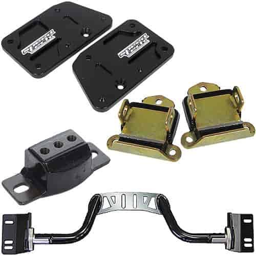 LS Engine Mount & T56 Trans Mount Swap Kit 1967-69 Camaro/Firebird