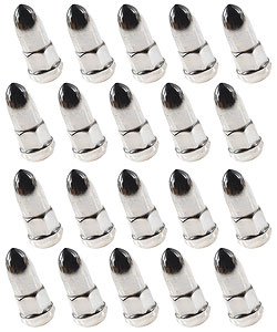Bullet Bulge Acorn Lug Nut Set Closed