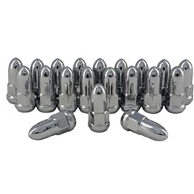 Bullet Acorn Lug Nut 1/2 in. 17mm Hex Set Of 20