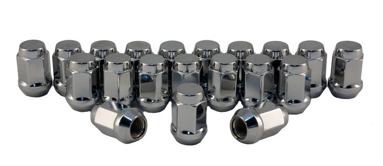 Standard Bulge Acorn Lug Nut Set Closed