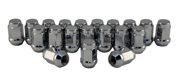 Standard Bulge Acorn Lug Nut Set Closed