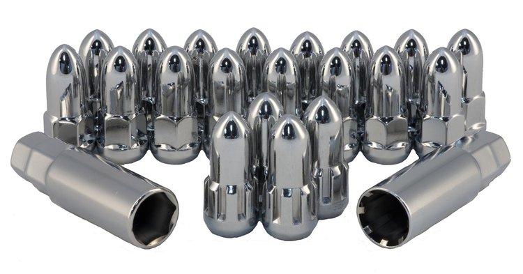 Bullet Bulge Acorn Lug Nut Kit Closed
