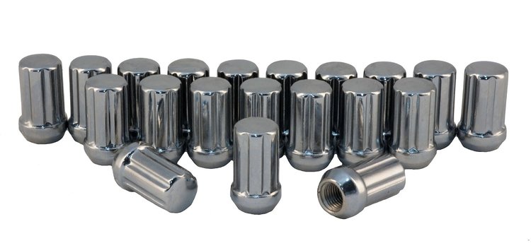 Spline Drive Bulge Acorn Lug Nut Set 7/16 in.