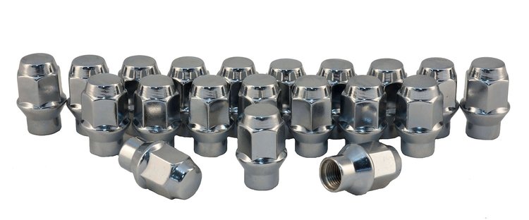 ET Style Bulge Acorn Lug Nut Set Closed