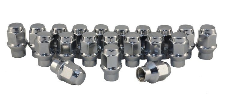 ET Style Bulge Acorn Lug Nut Set Closed