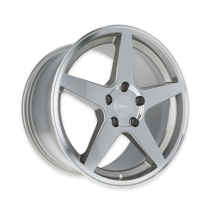 TTR29-896560-A Rocket Flare Wheel [Size: 18" x 9"] Titanium/Machined Finish