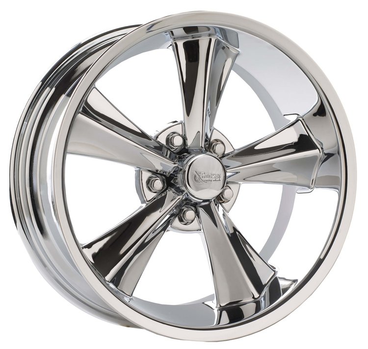 Booster Wheel - Chrome Size: 18" x 8"