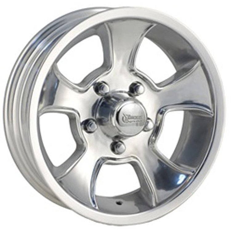 15x4.5 Injector Polished 5x5.00 2.25 bs