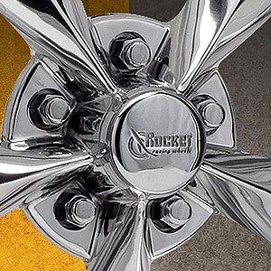 Vintage Center Cap Polished Aluminum