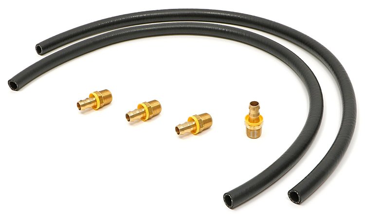 Neoprene Oil Hose Kit Length: 36"