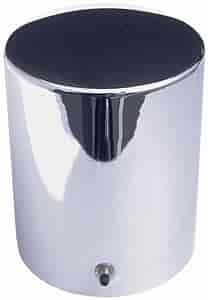 Chrome Oil Filter Cover Filter Length: 4-9/32"