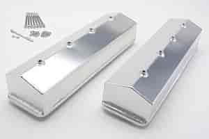 Fabricated Aluminum Valve Covers SB-Chevy Center Bolt
