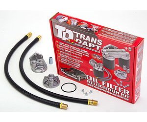 Single Oil Filter Relocation Kit Jeep/Imports