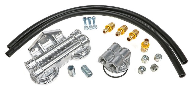 Dual Oil Filter Relocation Kit