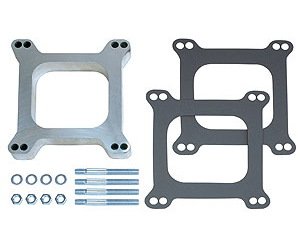 1" Holley/AFB 4-bbl Carburetor Spacer Open Plenum