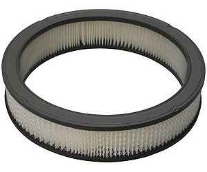 High Flow Replacement Paper Air Filter Element Dimensions: 14" x 2-1/8"