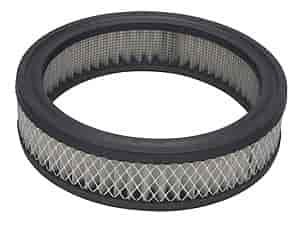 High Flow Replacement Paper Air Filter Element Dimensions: 6-3/8" x 1-3/4"