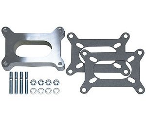 1" Holley 2-bbl Carburetor Spacer Open Plenum