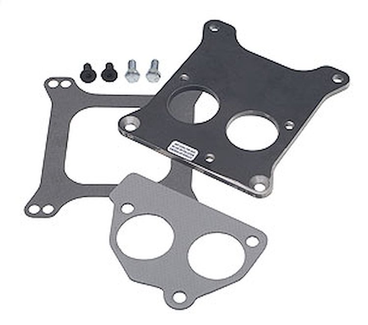 TBI Front Mount to Holley 4V Adapter Plate 1986-95 Small Block Chevy