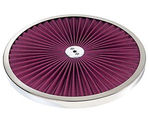 Flat High Flow Cotton Air Cleaner Top 14" Diameter
