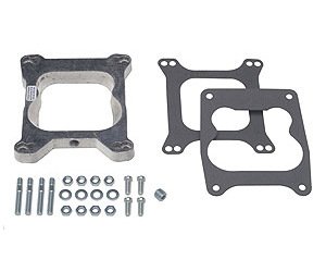Carburetor Adapter With PCV Holly 4V to Quadrajet Base