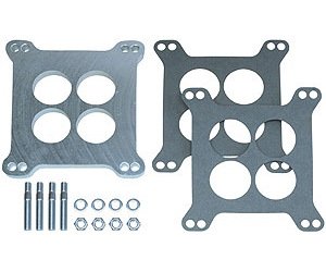 3/8" Holley/AFB 4-bbl Carburetor Spacer Ported
