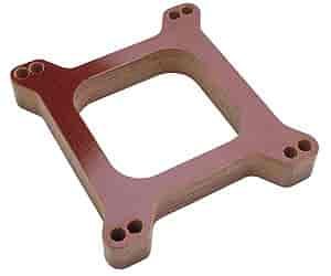 1" 4-bbl Holley/AFB Carburetor Spacer Open Plenum
