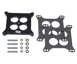 Swirl Torque Carburetor Spacer 1/2" Holley Square Bore 4-bbl