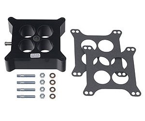 Swirl Torque Carburetor Spacer 2" Holley Square Bore with PCV 4-bbl