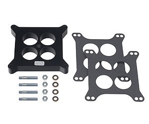 Swirl Torque Carburetor Spacer 1" Holley Square Bore 4-bbl