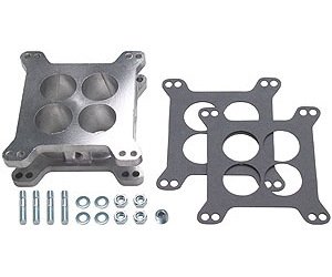 Swirl Torque Carburetor Spacer 2" Holley/AFB with PCV 4-bbl