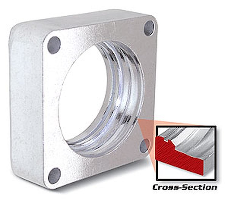 Torque-Curve MPFI Spacer 1991-99 Jeep YJ/XJ & Wrangler 2.5L