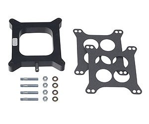 1" 4-bbl Carburetor Spacer Open Plenum with PCV