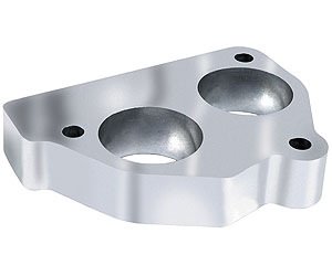 Smooth Bore TBI Spacer 1987-90 Chevy/GMC Truck/SUV/Motorhome 7.4L