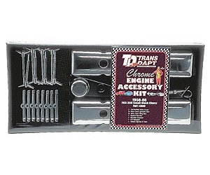Classic Style Chrome Engine Dress-Up Kit 1958-86 Small Block Chevy