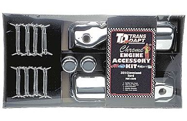 Chrome Engine Dress-Up Kit 1970-82 Ford Boss 302/351M/351C/400M