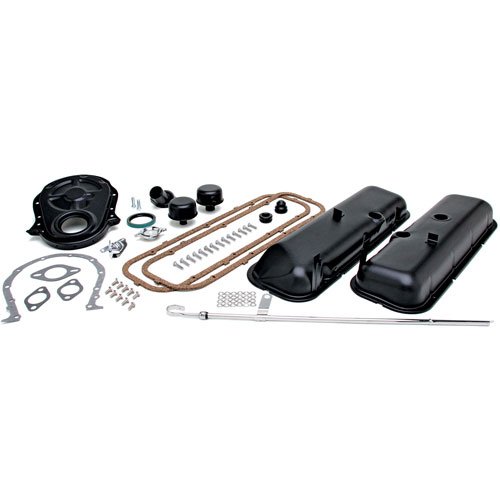 Black Engine Dress-Up Kit Chevy 396-454