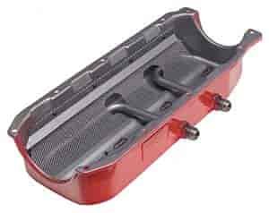 Econo Series Oil Pan 1986-00 Later SB-Chevy 305-350 (no dipstick notch)