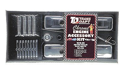 OEM Style Chrome Engine Dress-Up Kit 1978-86 Small Block Chevy 305-350 Includes: