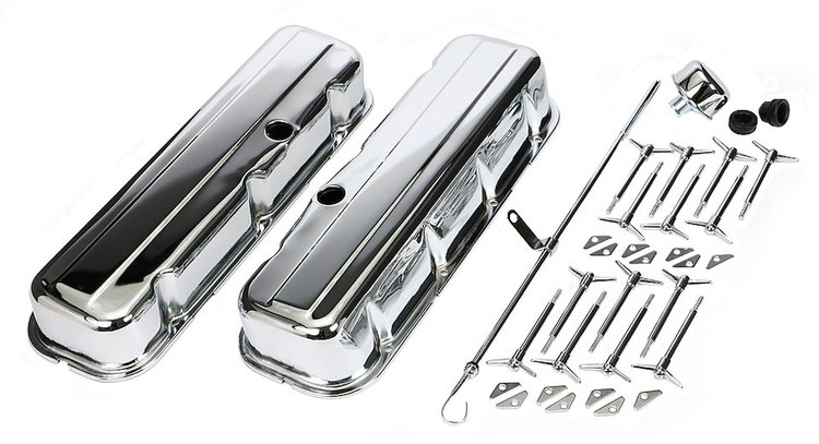 Chrome Engine Dress-Up Kit 1965-95 Big Block Chevy 396-454