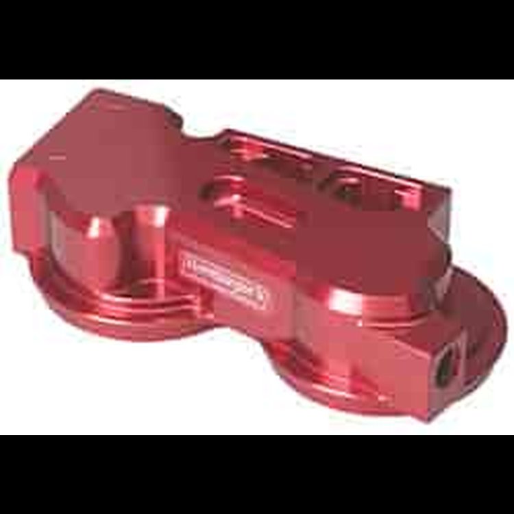 True Dual remote oil filter base for HP6 filter (or equivalent)