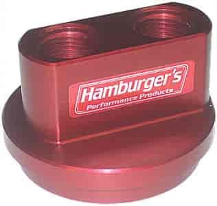Spin-On Style Oil Filter Bypass Adapter Ford Engines