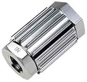 In-Line Fuel Filter Anodized 3/8" NPT Ports