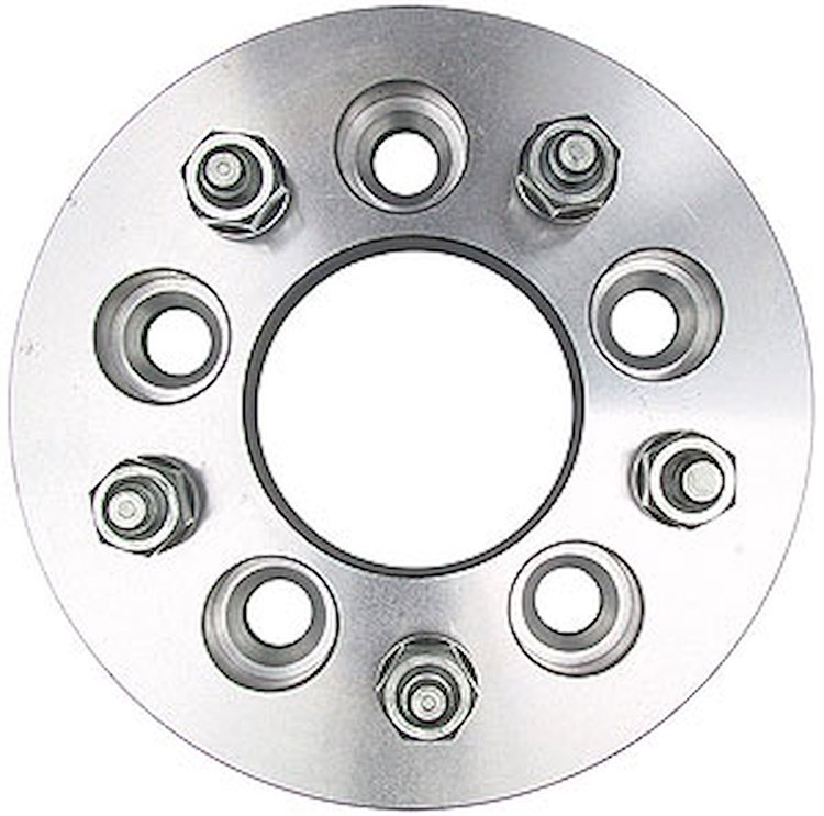 Billet Aluminum Wheel Adapters Fits 5 x 4-1/2" Bolt Pattern Hub