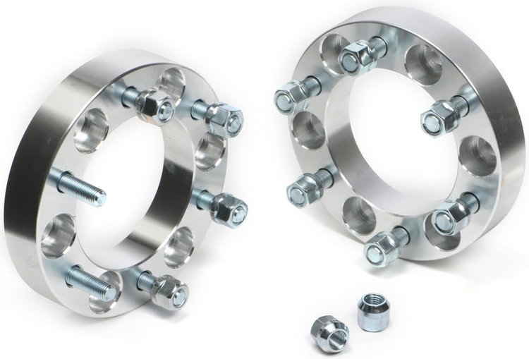 Billet Aluminum Wheel Spacers Fits 6 x 5.50" Bolt Pattern