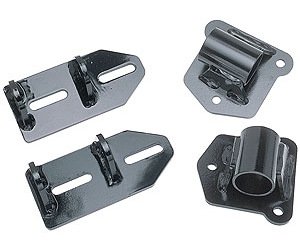 Engine Swap Motor Mount Kit Small Block Chevy into 1979-95 Toyota Truck 4 Cylinder 4WD