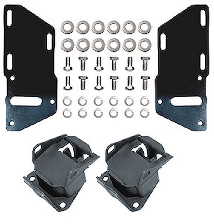 Engine Swap Motor Mount Kit Small Block Chevy V8 into S10 4.3L 2WD with TH350