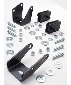 Engine Swap Motor Mount Kit Mopar B/RB Big Block into 1967-1972 Mopar A-Body Chassis with Slant 6 K-Member