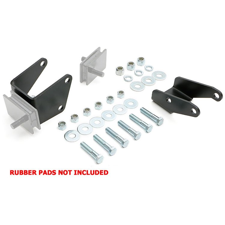 Engine Swap Motor Mount Kit Without Pads Mopar B/RB Big Block into 1967-1972 Mopar A-Body Chassis with Slant 6 K-Member
