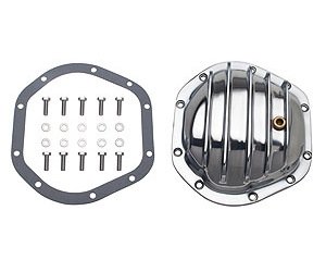 Polished Aluminum Differential Cover Kit 1967-77 Chevy/GMC Truck 1/2 & 3/4 Ton 4WD Dana 44 Front